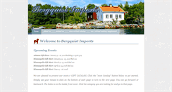 Desktop Screenshot of bergquistimports.com
